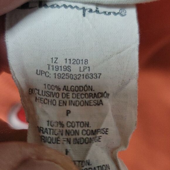 CHAMPION MENS COTTON GRAPHIC LOGI TEE SIZE SMALL - Picture 4 of 5